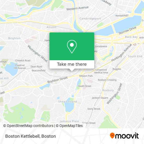 Boston Kettlebell map