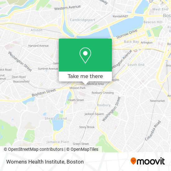 Mapa de Womens Health Institute