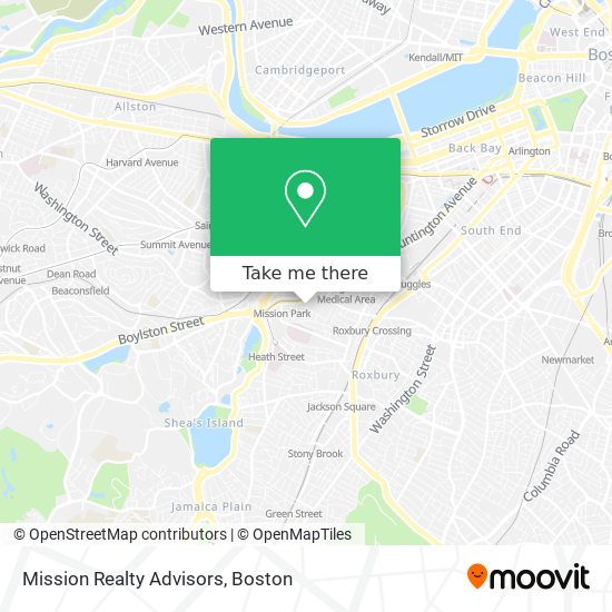 Mission Realty Advisors map