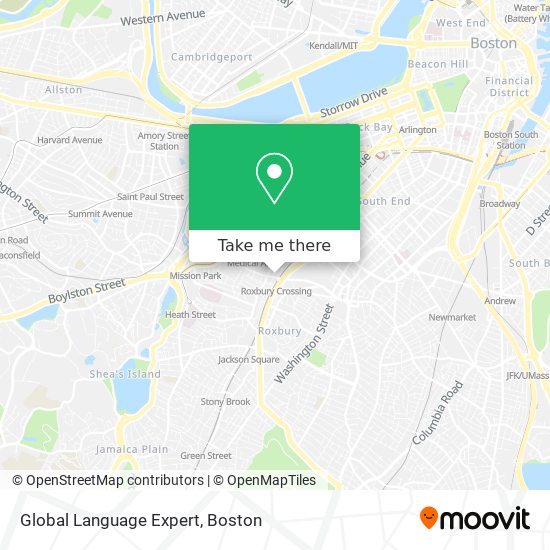 Global Language Expert map