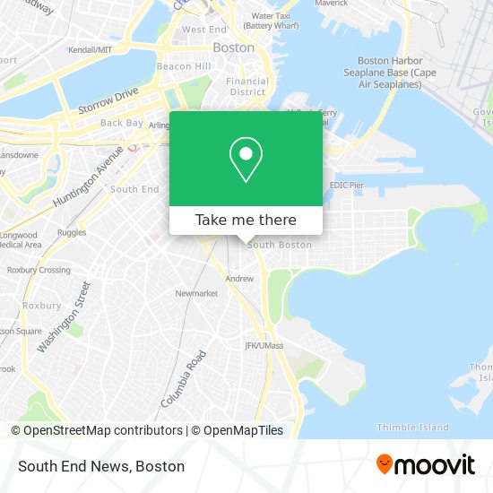 South End News map