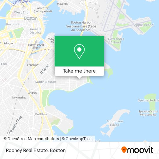 Rooney Real Estate map