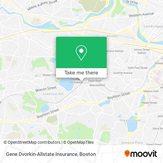Gene Dvorkin-Allstate Insurance map