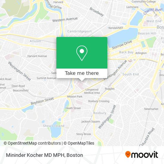 Mininder Kocher MD MPH map