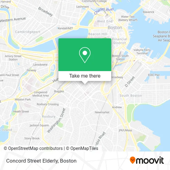 Concord Street Elderly map