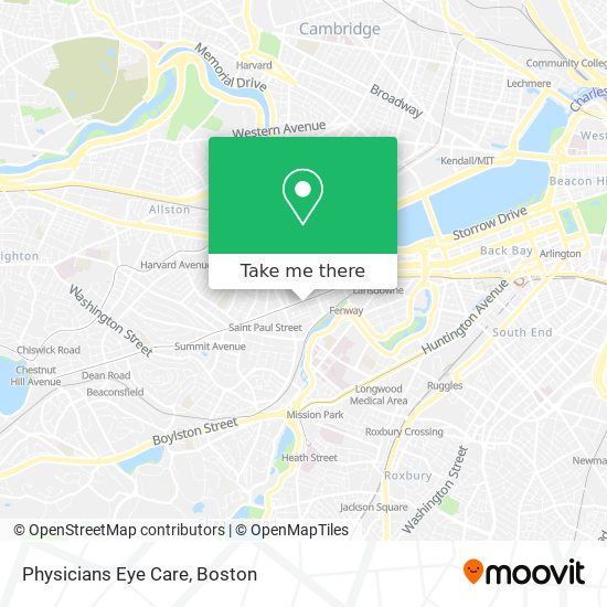 Physicians Eye Care map