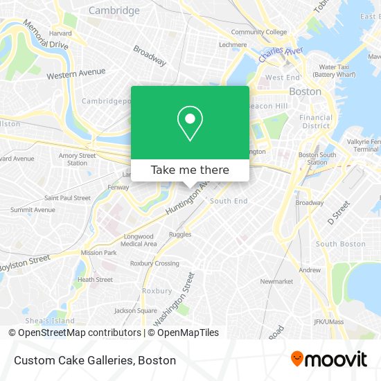 Custom Cake Galleries map