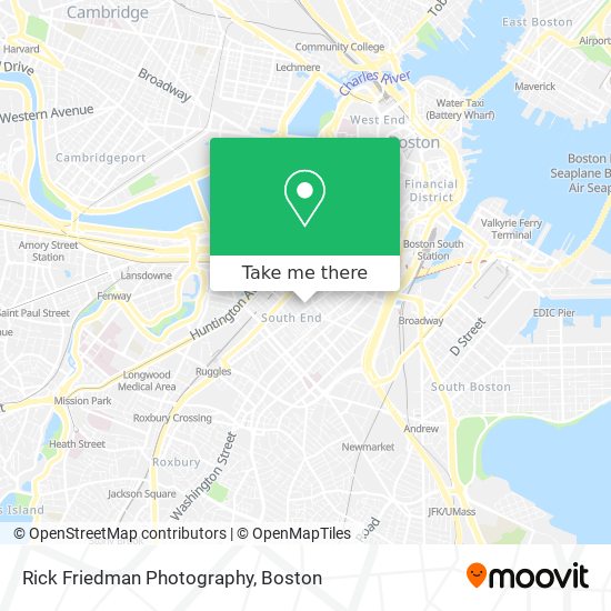 Rick Friedman Photography map