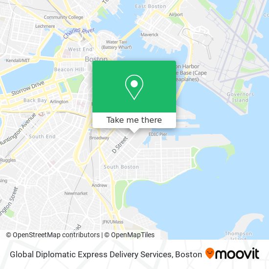 Mapa de Global Diplomatic Express Delivery Services