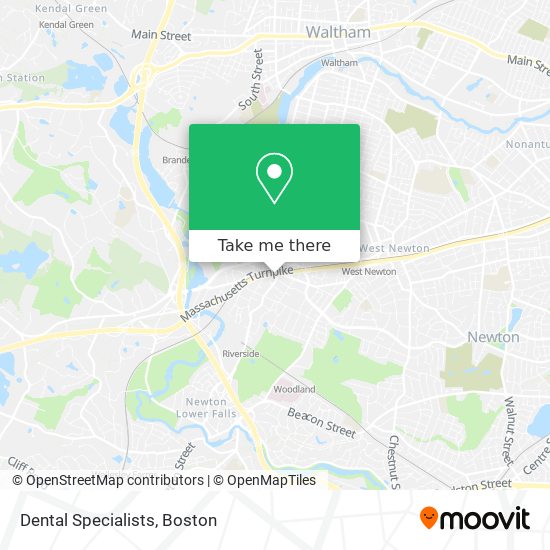 Mapa de Dental Specialists