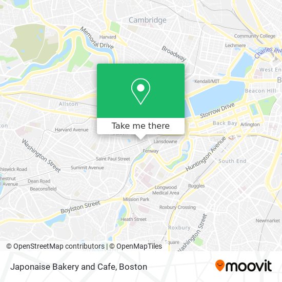 Mapa de Japonaise Bakery and Cafe