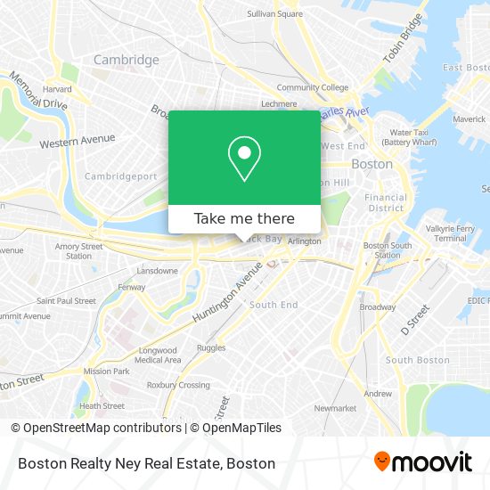 Boston Realty Ney Real Estate map