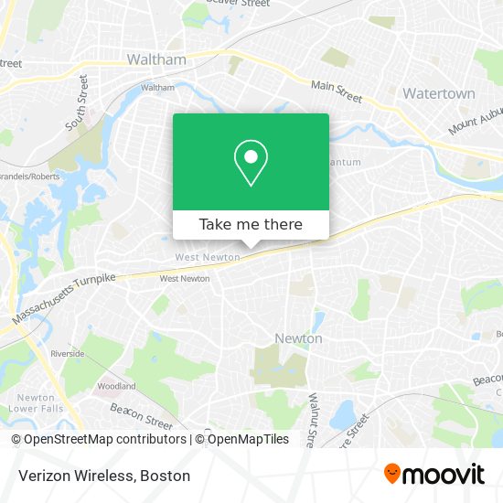 Verizon Wireless map