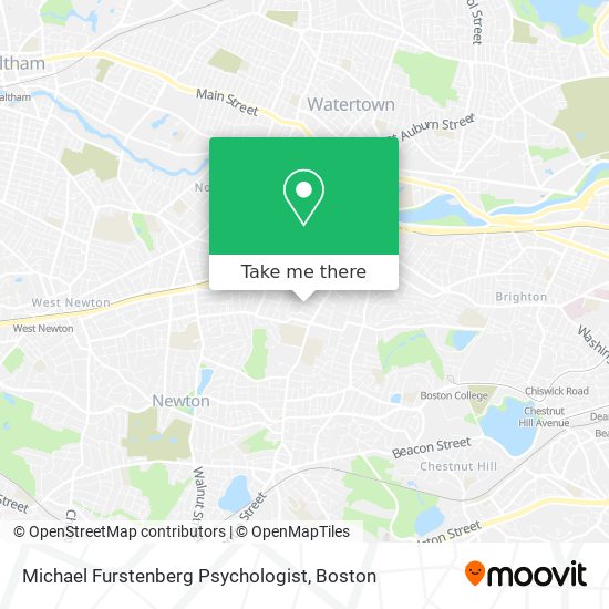 Michael Furstenberg Psychologist map