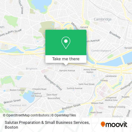 Salutax Preparation & Small Business Services map