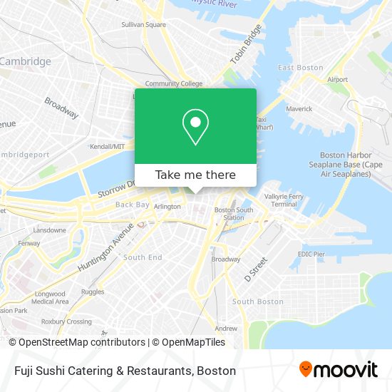 Mapa de Fuji Sushi Catering & Restaurants