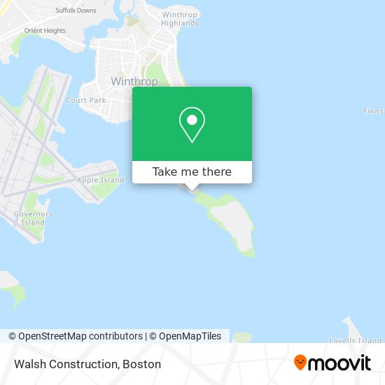 Mapa de Walsh Construction