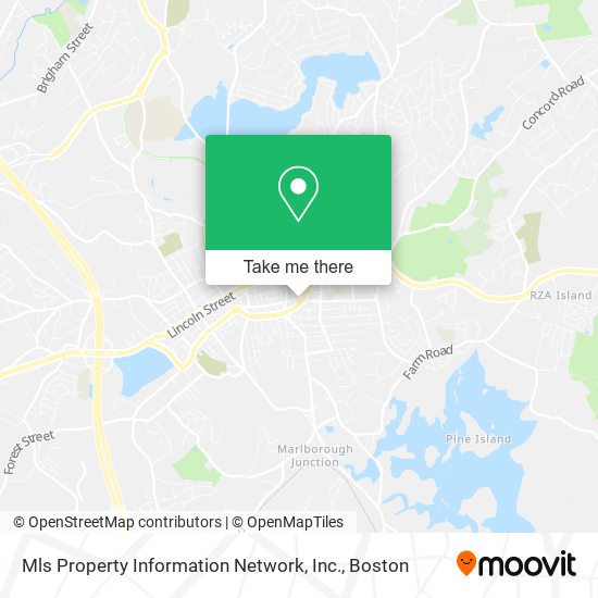 Mls Property Information Network, Inc. map