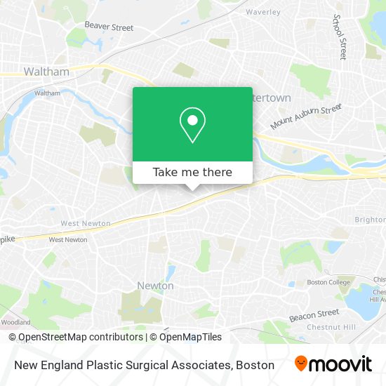 New England Plastic Surgical Associates map