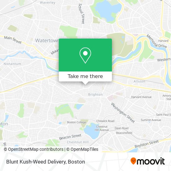 Blunt Kush-Weed Delivery map