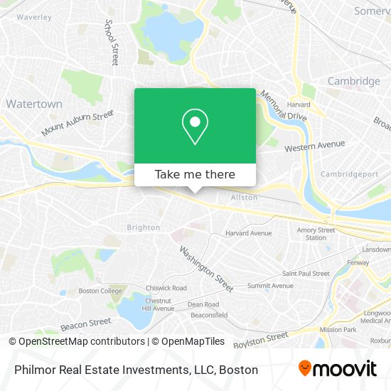 Mapa de Philmor Real Estate Investments, LLC