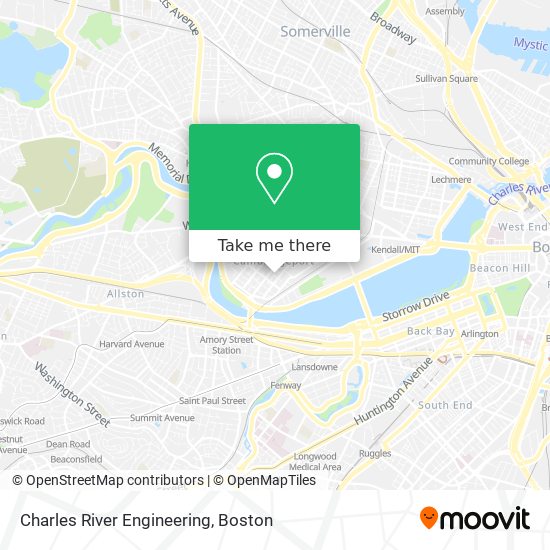 Charles River Engineering map