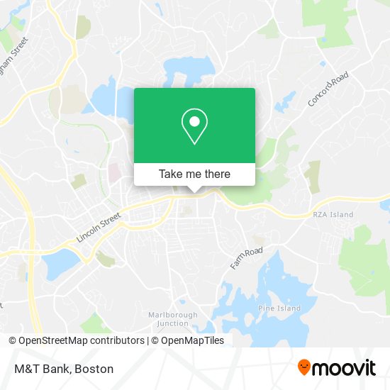 M&T Bank map