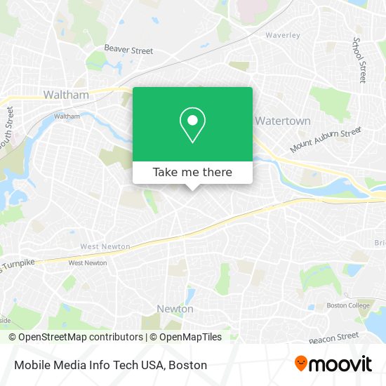 Mapa de Mobile Media Info Tech USA