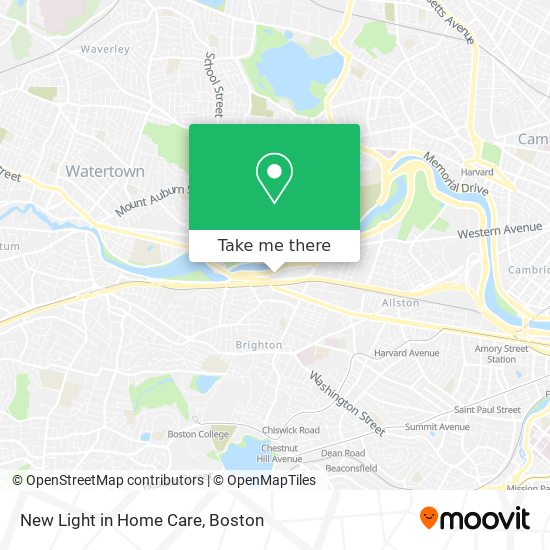 New Light in Home Care map