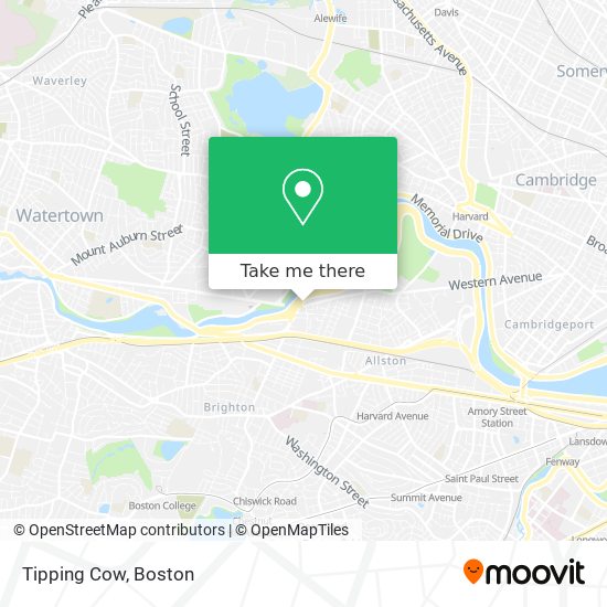 Tipping Cow map