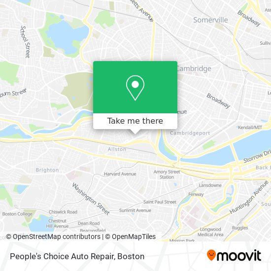 People's Choice Auto Repair map