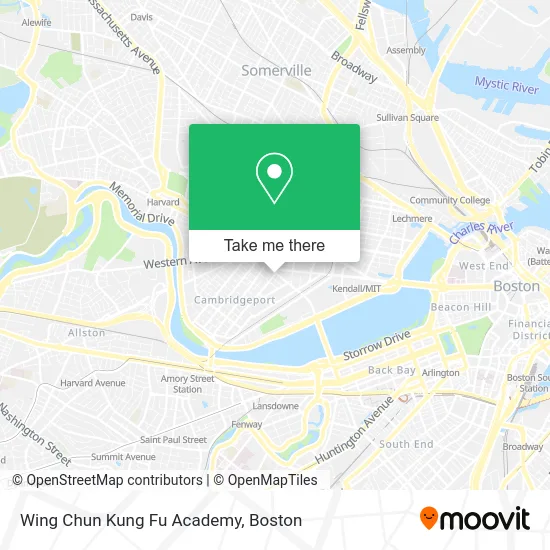 Wing Chun Kung Fu Academy map