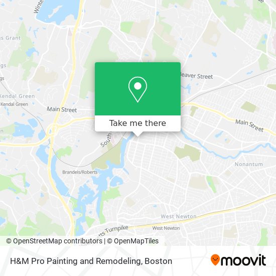 H&M Pro Painting and Remodeling map