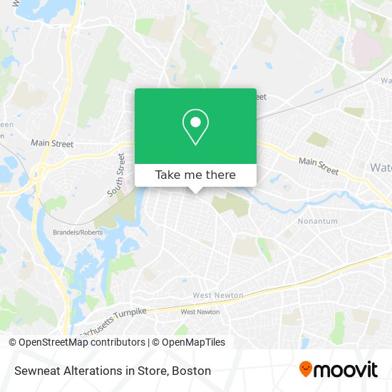 Mapa de Sewneat Alterations in Store