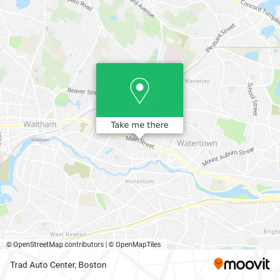 Trad Auto Center map
