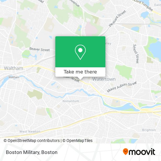 Boston Military map