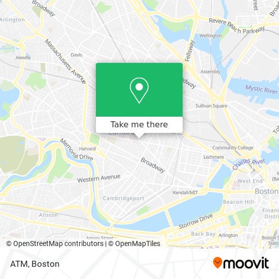 ATM map