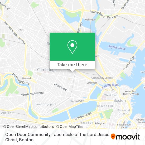 Mapa de Open Door Community Tabernacle of the Lord Jesus Christ