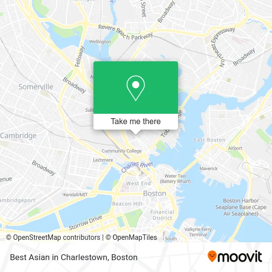 Best Asian in Charlestown map