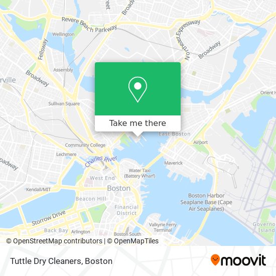 Tuttle Dry Cleaners map