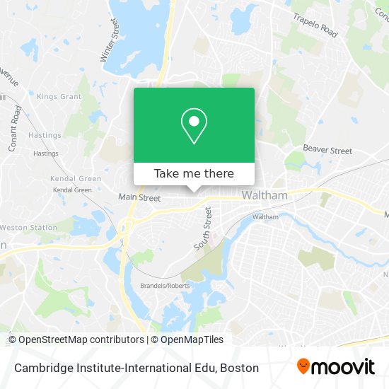 Cambridge Institute-International Edu map