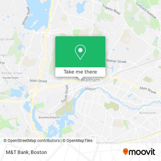 M&T Bank map