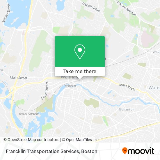 Francklin Transportation Services map