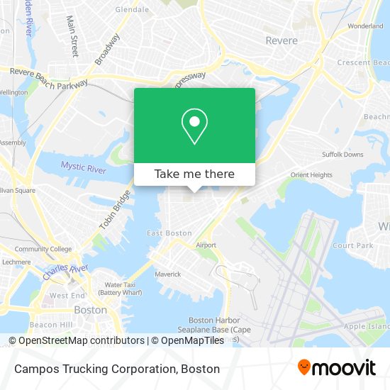 Mapa de Campos Trucking Corporation