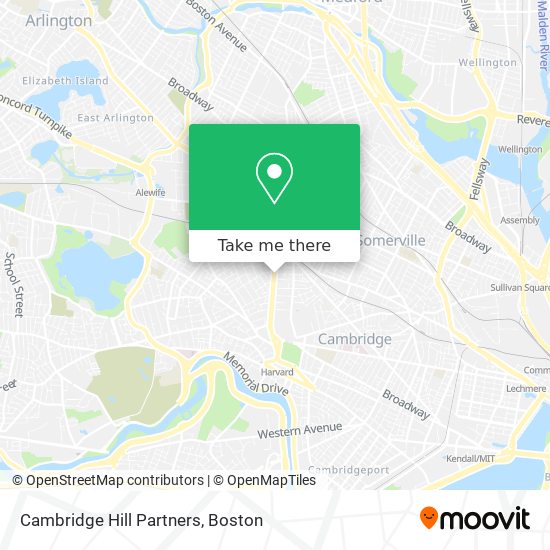 Cambridge Hill Partners map