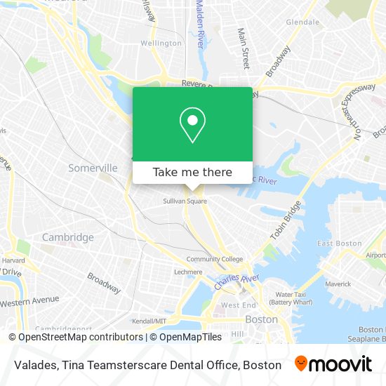 Valades, Tina Teamsterscare Dental Office map