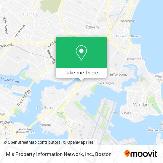 Mapa de Mls Property Information Network, Inc.