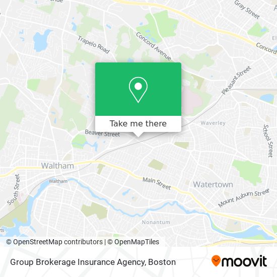 Mapa de Group Brokerage Insurance Agency