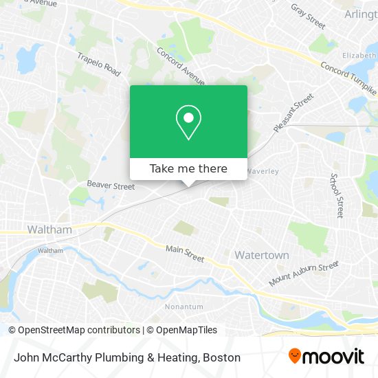 John McCarthy Plumbing & Heating map