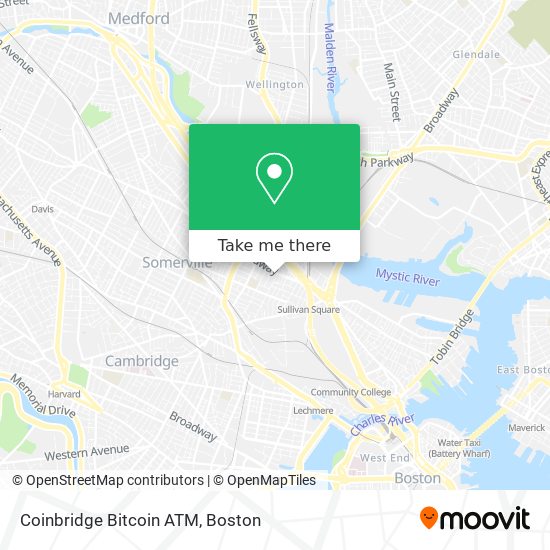 Mapa de Coinbridge Bitcoin ATM